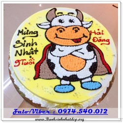 Mẫu Bánh Sinh Nhật Đẹp - A418